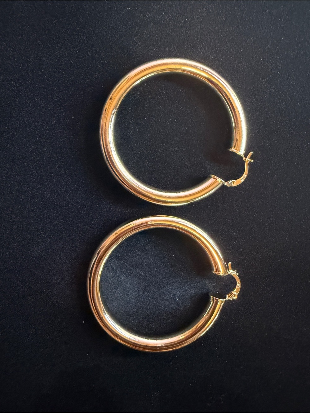 Classic Gold Filled Hoop Earrings - Women Jewelry